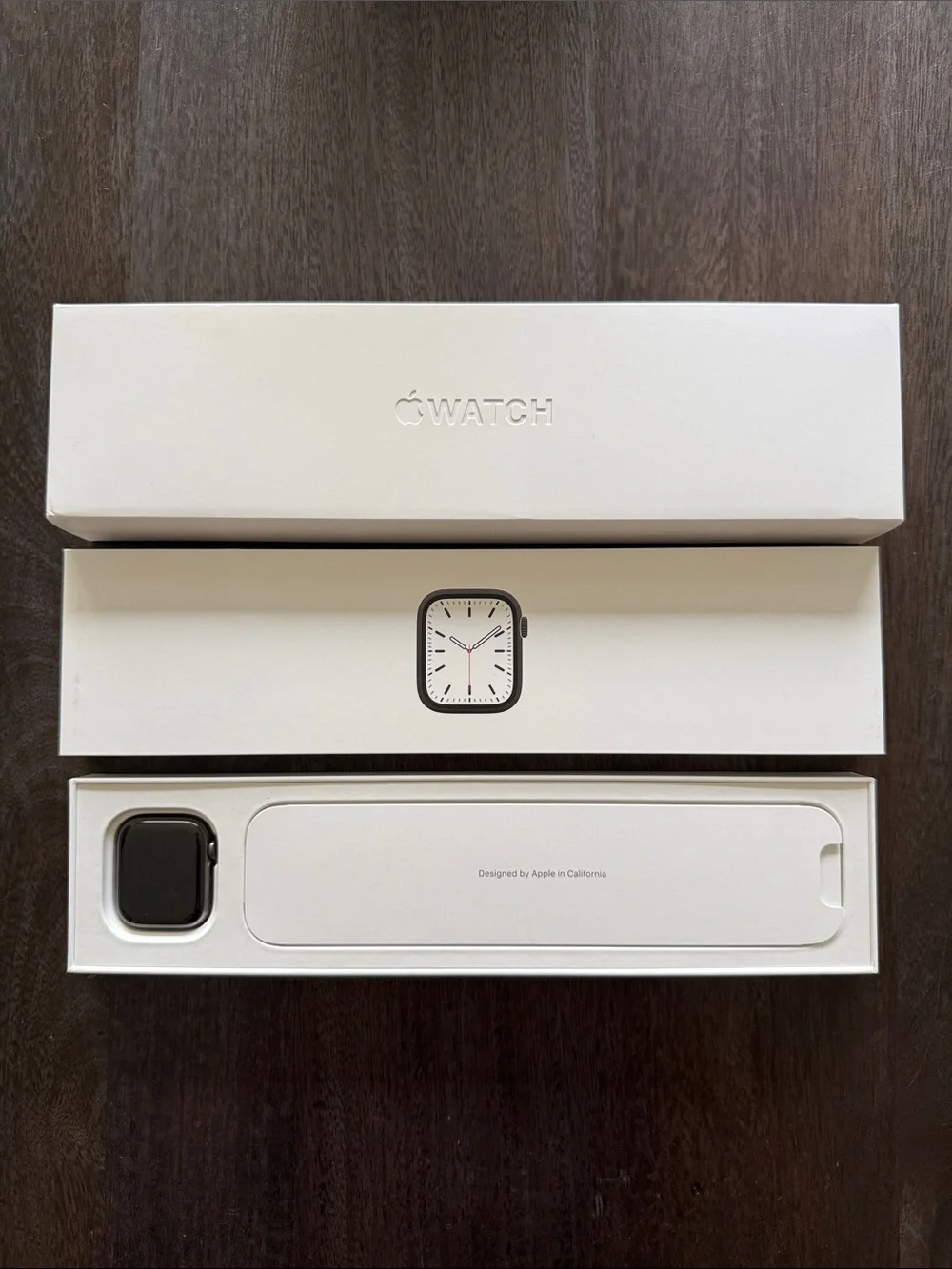 Apple Watch Series 7 41mm Graphite Stainless steel LTE